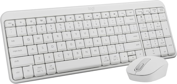Logitech MK250 蓝牙键鼠套装 白色