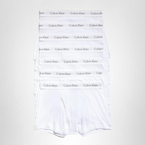 Calvin Klein 男士棉质平角内裤 7条装