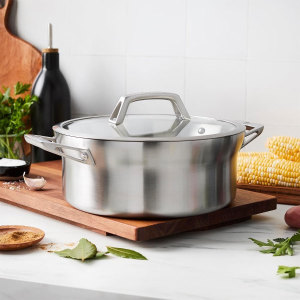 Motion Stainless Steel Dutch Oven 5-Quart