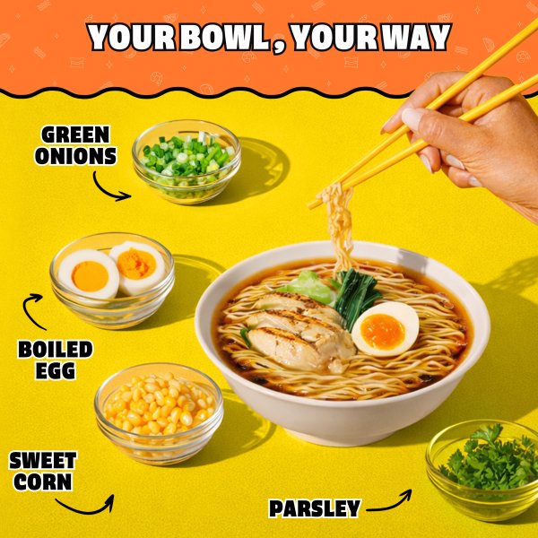 Chicken Ramen Noodle Soup 3oz 2880 Pack