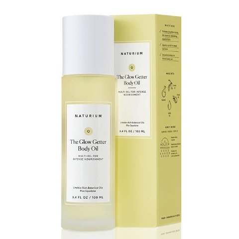 幸运鹅享页面Coupon+额外6折~Naturium The Glow Getter 身体油 3.4盎司