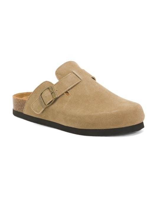Fergie Suede Flat Slides