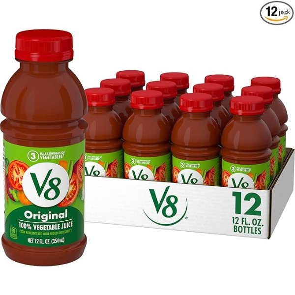 100% Vegetable Juice 12 Pack