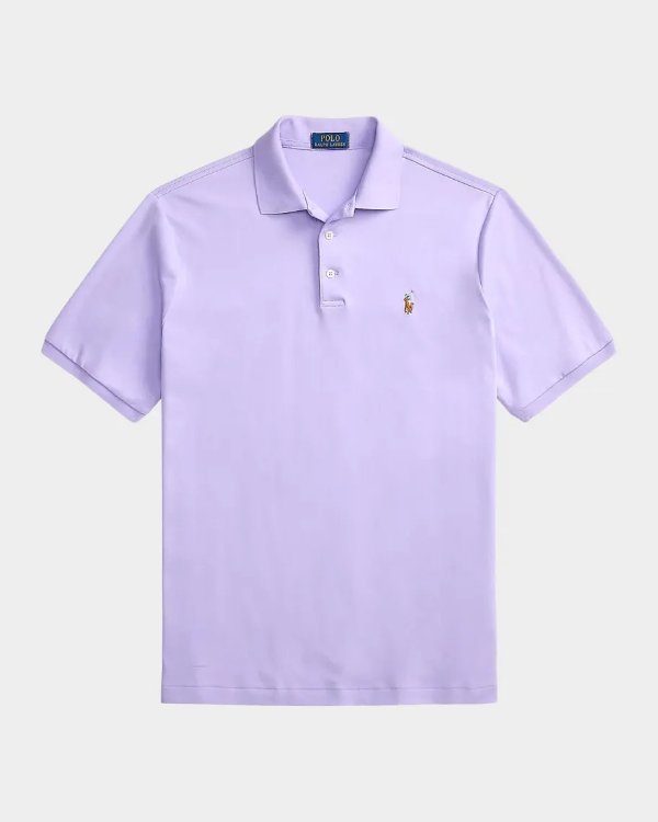 Polo 男士纯棉刺绣短袖
