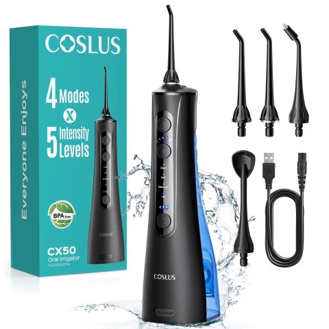 COSLUS 便携洁牙器 黑色