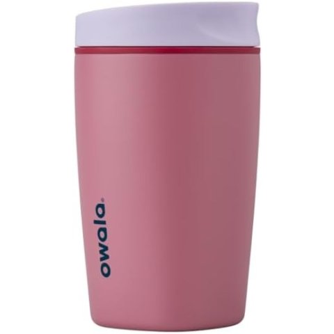 Owala SmoothSip 紫粉不锈钢保温杯 12oz