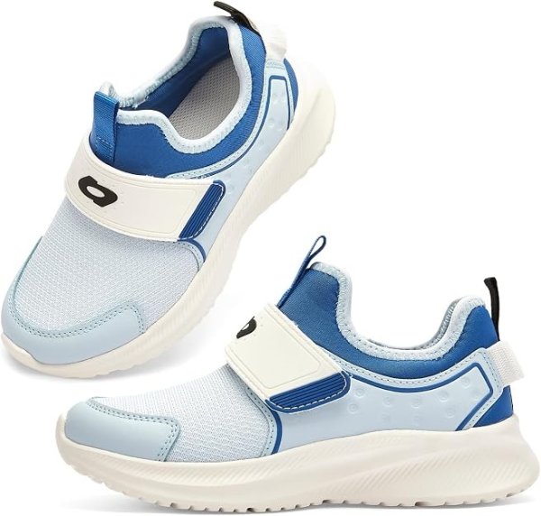 Kids Hook and Loop Sneakers Lightweight Breathable