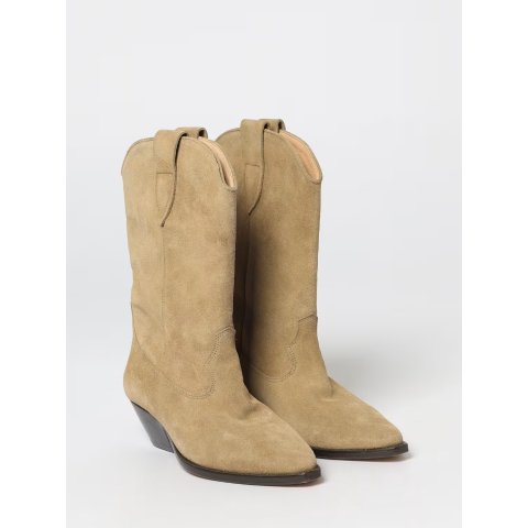 Duerto Suede Ankle Boots Beige