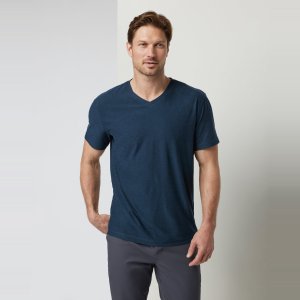 Strato Tech V-Neck Tee $58