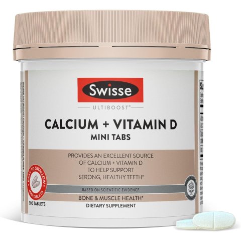 Swisse 钙片维生素D3 830mg 300片