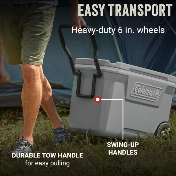 Classic Rolling Cooler 62 Quart
