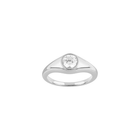 14K Lab-Grown Diamond Five Stone Band