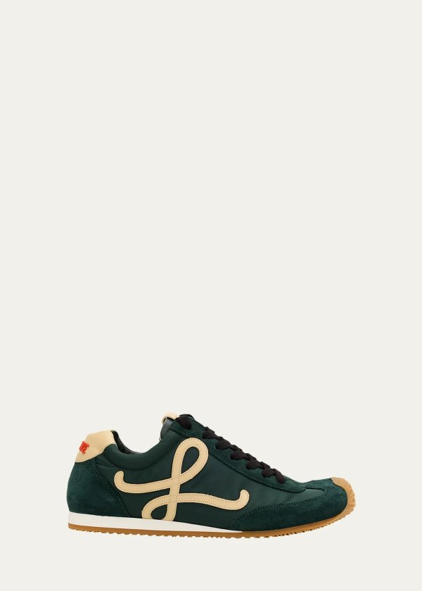 Ballet Runner 2.0 混合皮革休闲鞋
