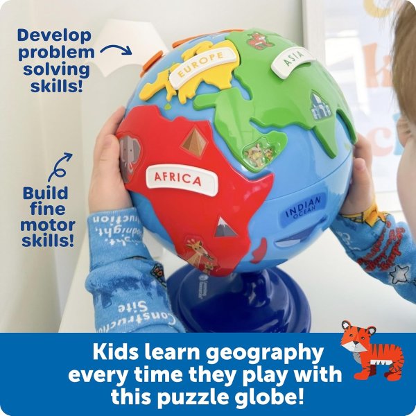 Puzzle Globe Montessori Educational Toy