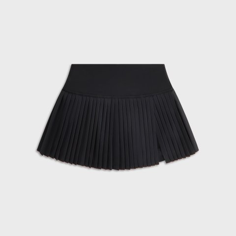 KITHYasmin Pleated Active Skort Black