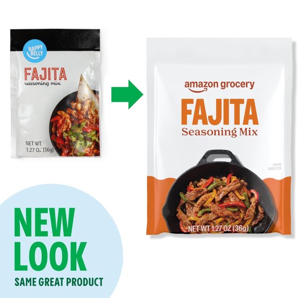 Amazon Grocery Fajita 调味料 1.27盎司