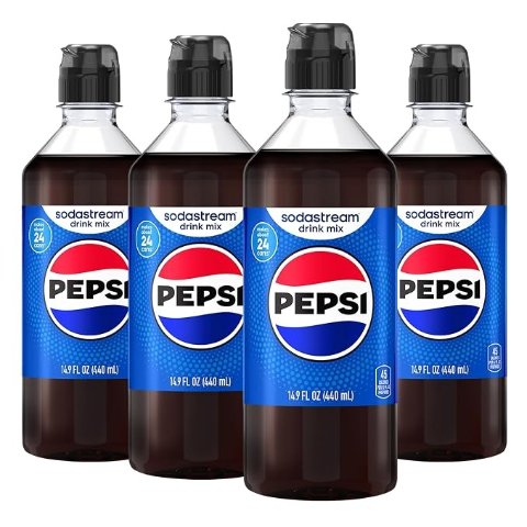  百事可乐糖浆 4瓶 440ml