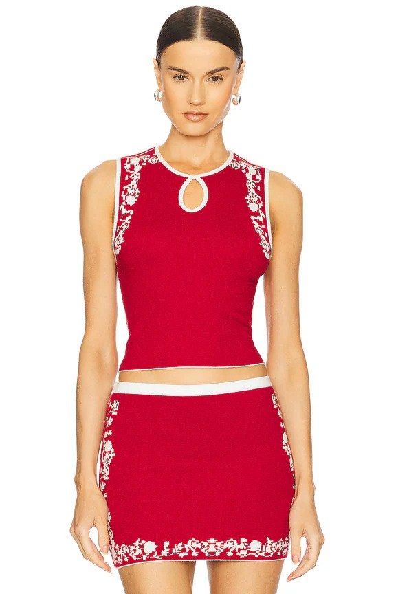Alenia Reversible Top Ivory