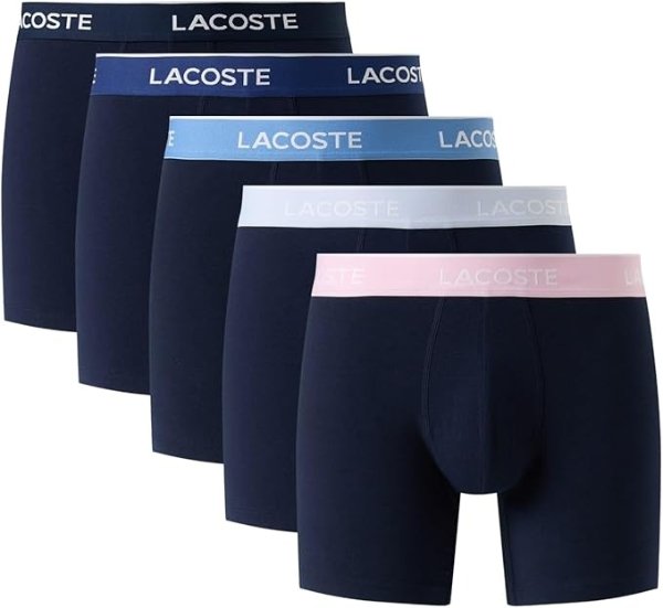 Men's Cotton Stretch Boxer Briefs 5-Pack