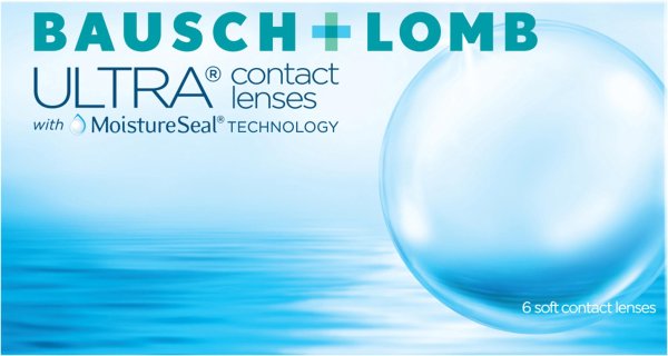 Bausch + Lomb ULTRA Contact Lenses 6 Pack