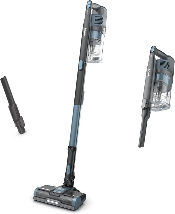 Shark Cordless Stick Vacuum IX141AMZ XL Dust Cup Ice Blue