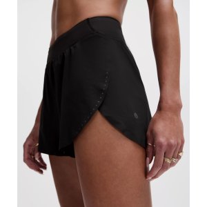 lululemon 高腰运动短裤 3英寸