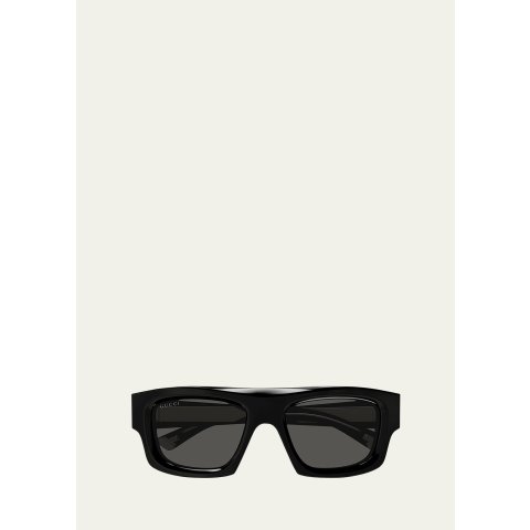 Men’s GG1926SM Acetate Rectangle Sunglasses