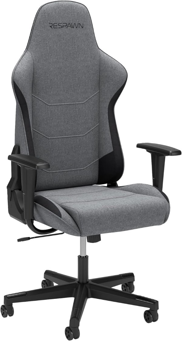 RESPAWN Respawn 110 Ergonomic Gaming Chair Gray High Back