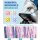 Uarzt Kids Microscope Kit 58 Pieces 100X-1200X LED