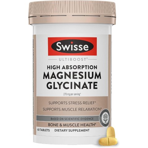 Swisse 镁甘氨酸 270mg 60片