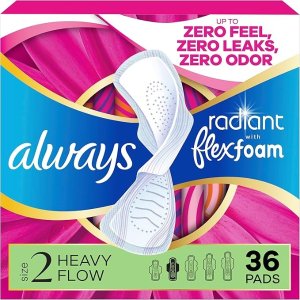 always Radiant 卫生巾 Size 2 36片