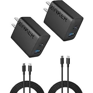 ANKER  20W 快充充电器 Type-C 2件 黑色