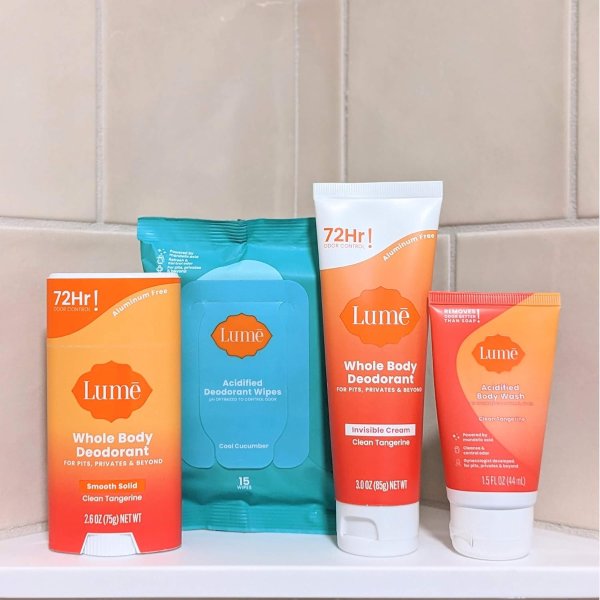 Lume 女士护肤礼盒 清新柑橘 迷你装
