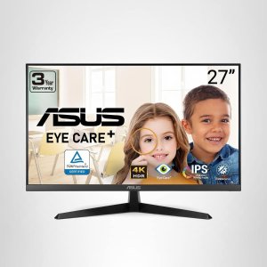 ASUS  VY27UQ 27英寸 4K HDR10 IPS 护眼显示屏 