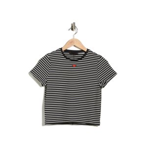 Alice + Olivia Cindy 刺绣短款T恤 女款