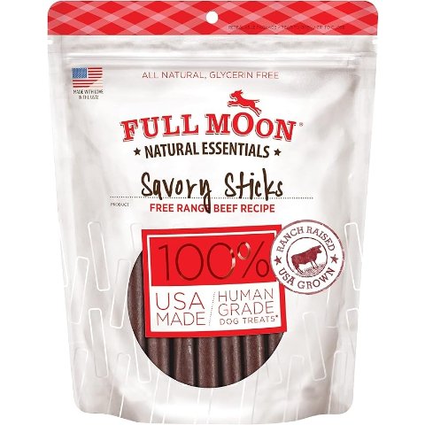 Full Moon 牛肉狗零食 22盎司