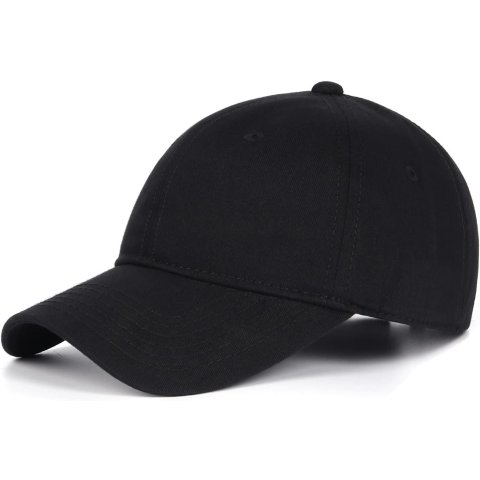 Zylioo XL Cotton Baseball Cap Adjustable Large Size