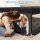 Babyeap Baby Playpen 50"x50" Black