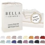 Bella Coterie 竹纤维床单套装 Queen 象牙白