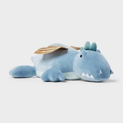  Dragon 儿童抱枕 蓝色