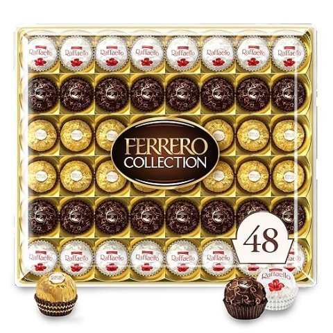 Ferrero Collection Hazelnut Dark Chocolate Coconut 48 Count