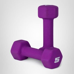 Barbell 彩色丁腈哑铃 5lb对装
