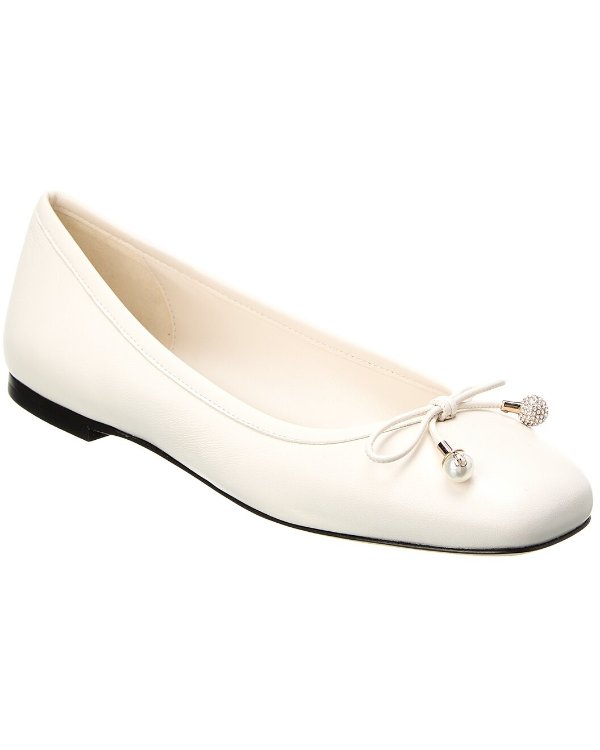 Elme Leather Flat
