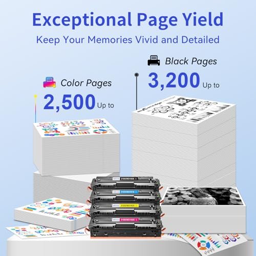 218X High Yield Toner Cartridges 4-Pack