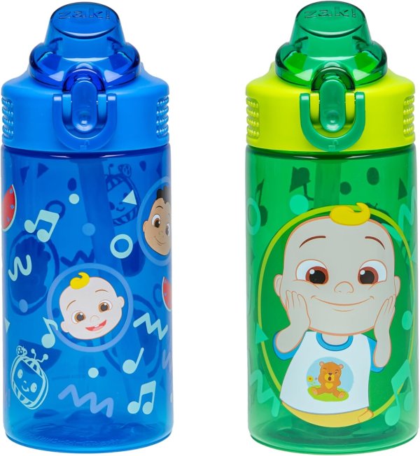 Zak Designs CoComelon 儿童水杯 16oz 2件装