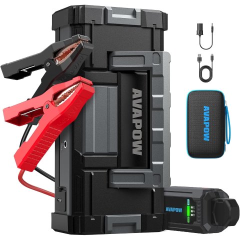 AVAPOW 6000A Portable Car Jump Starter 12V