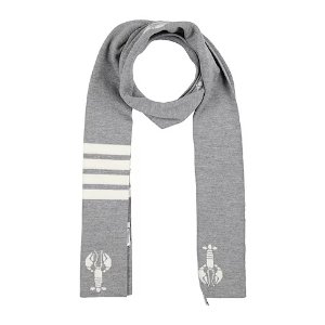Thom Browne 女士浅灰色围巾