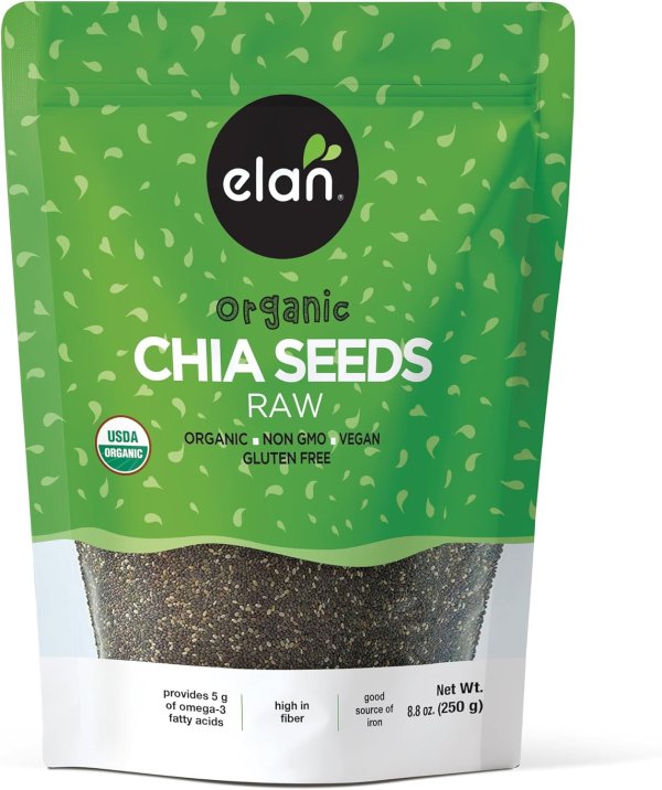 Elan Black Chia Seeds 8.8 oz