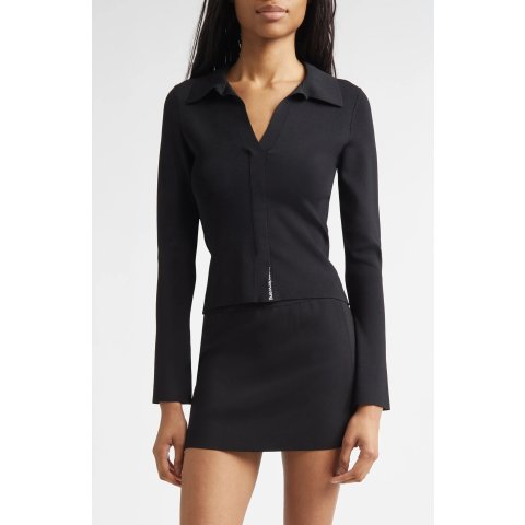 Nordstrom Women s Long Sleeve Polo Sweater