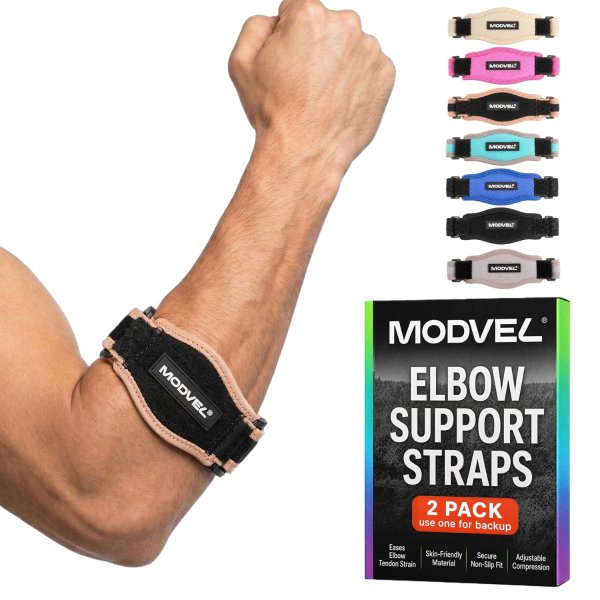 Modvel Adjustable Elbow Support Strap Sports